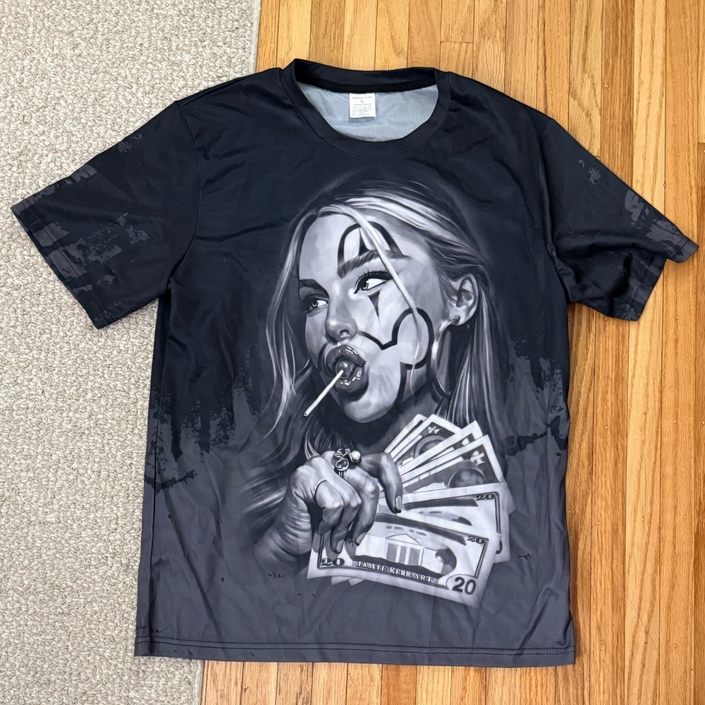Graphic Black T-Shirt